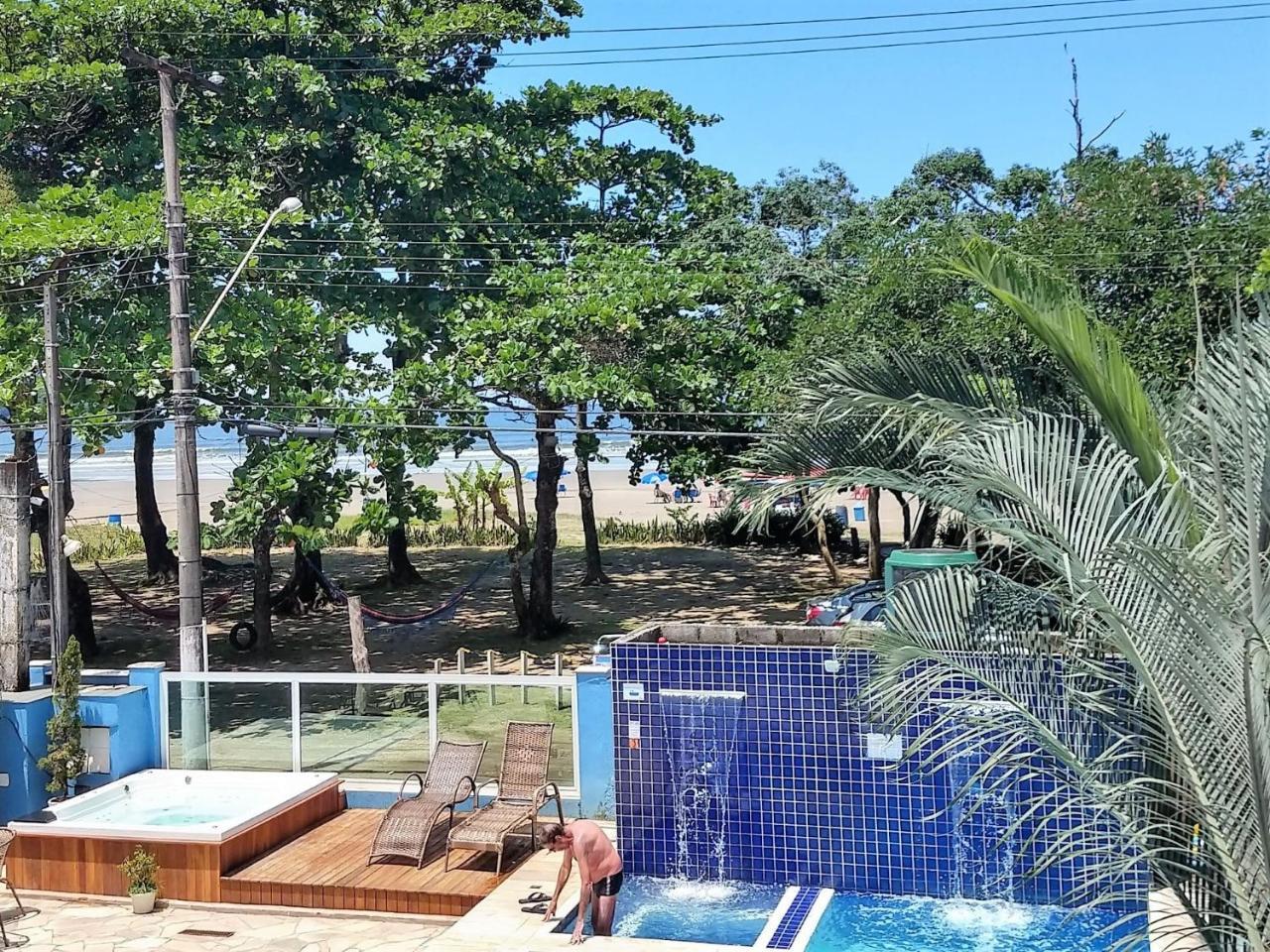 Pousada Vistazul - Piscina Climatizada - Pé na Areia - Restaurante Bertioga Exterior foto
