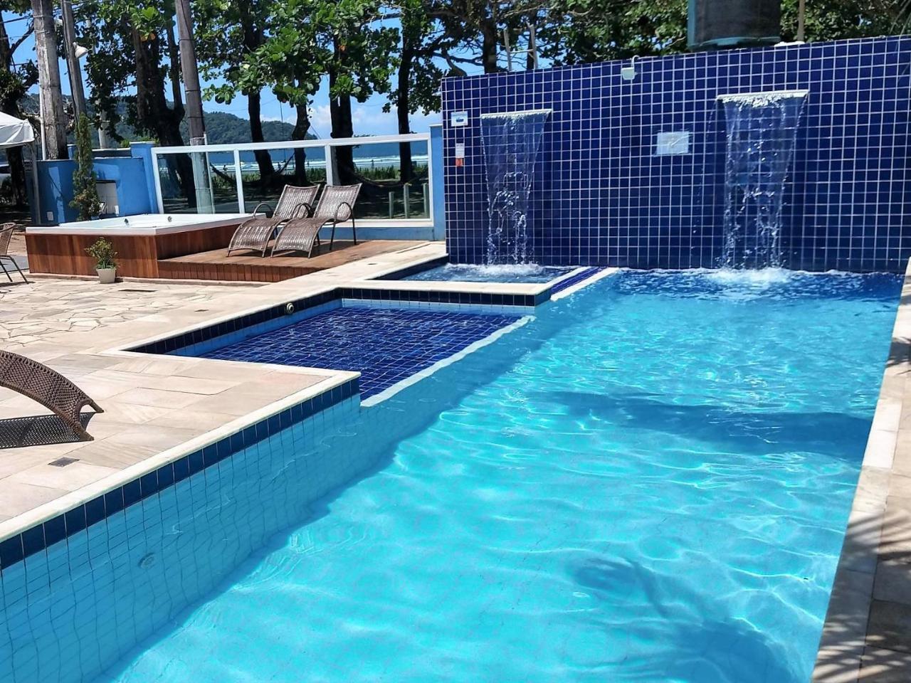 Pousada Vistazul - Piscina Climatizada - Pé na Areia - Restaurante Bertioga Exterior foto